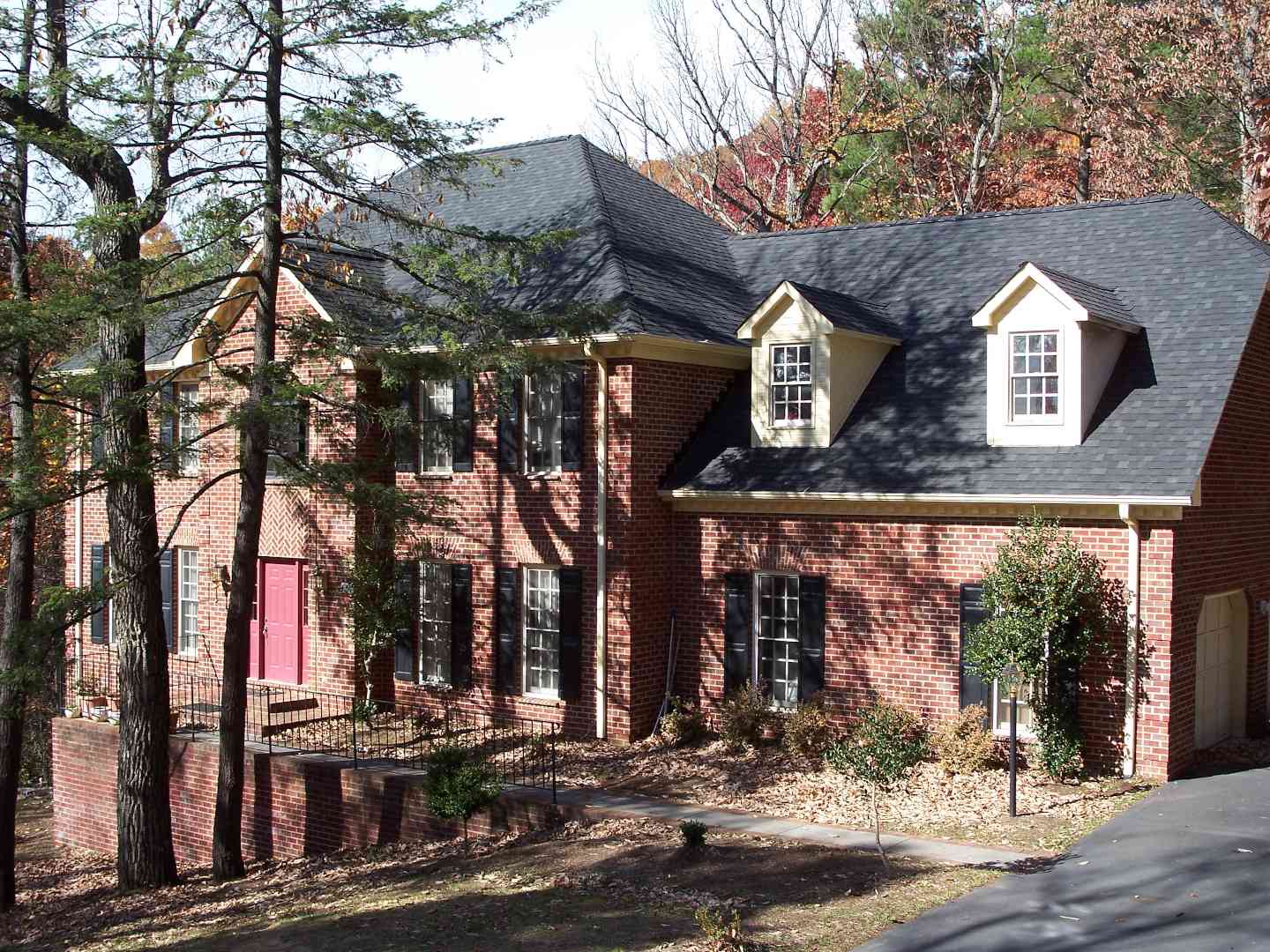 A beautiful, high-quality roof on a single-family home.